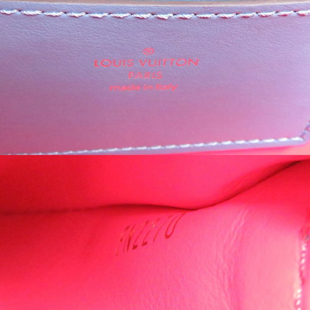 Louis Vuitton Blue Leather Shoulder Bag
