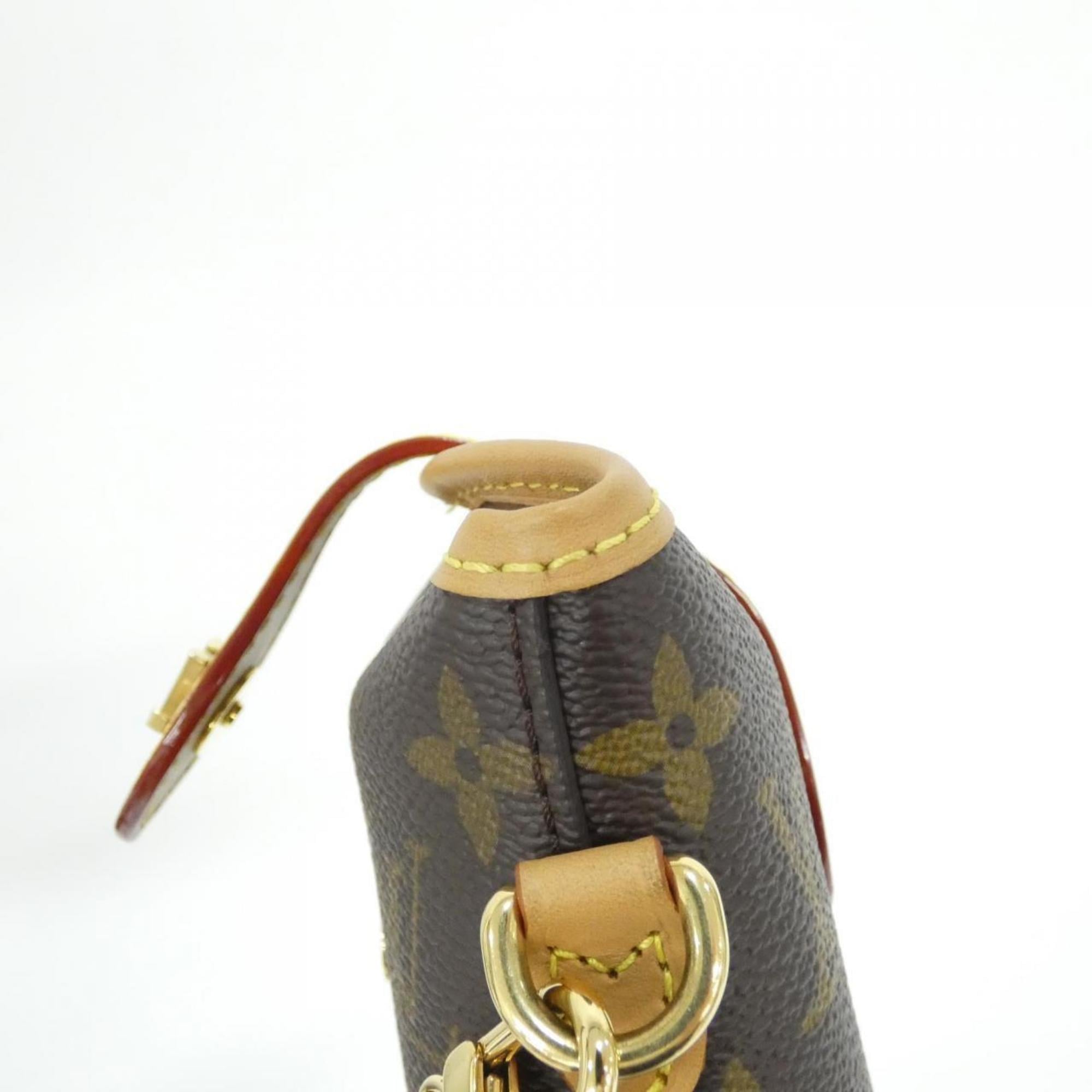 Louis Vuitton Brown Coated Canvas Handbag