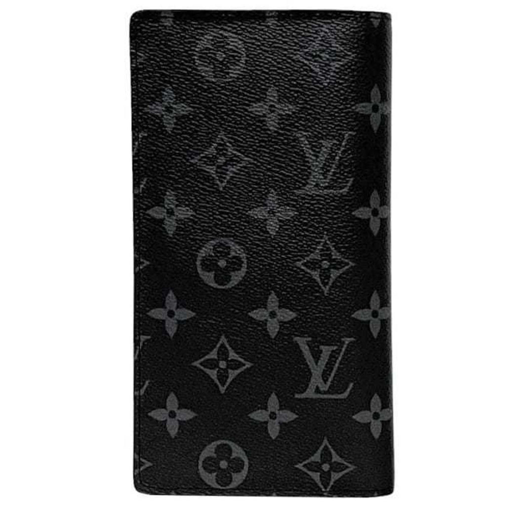 Louis Vuitton Black Monogram Eclipse Monogram Eclipse Long Wallet
