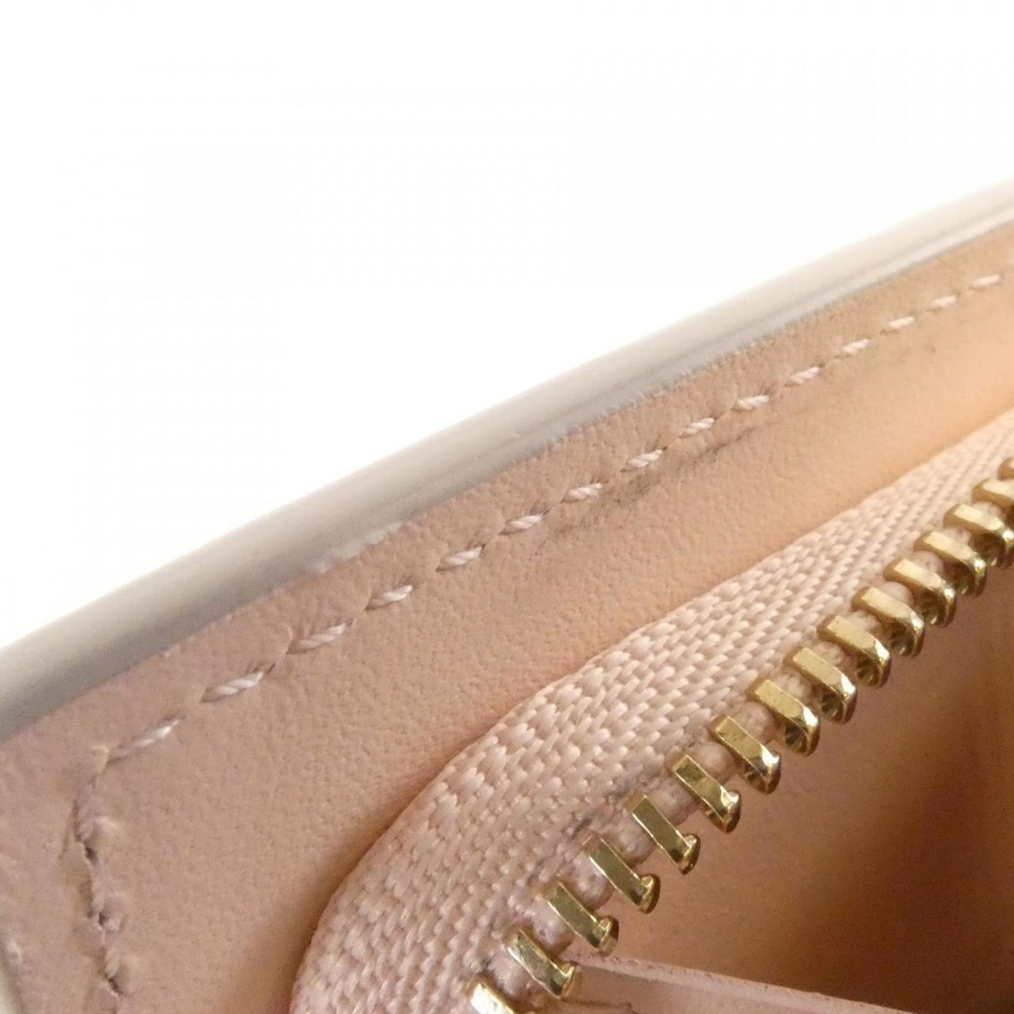 Louis Vuitton Pink Mahina Leather Leather Wallet