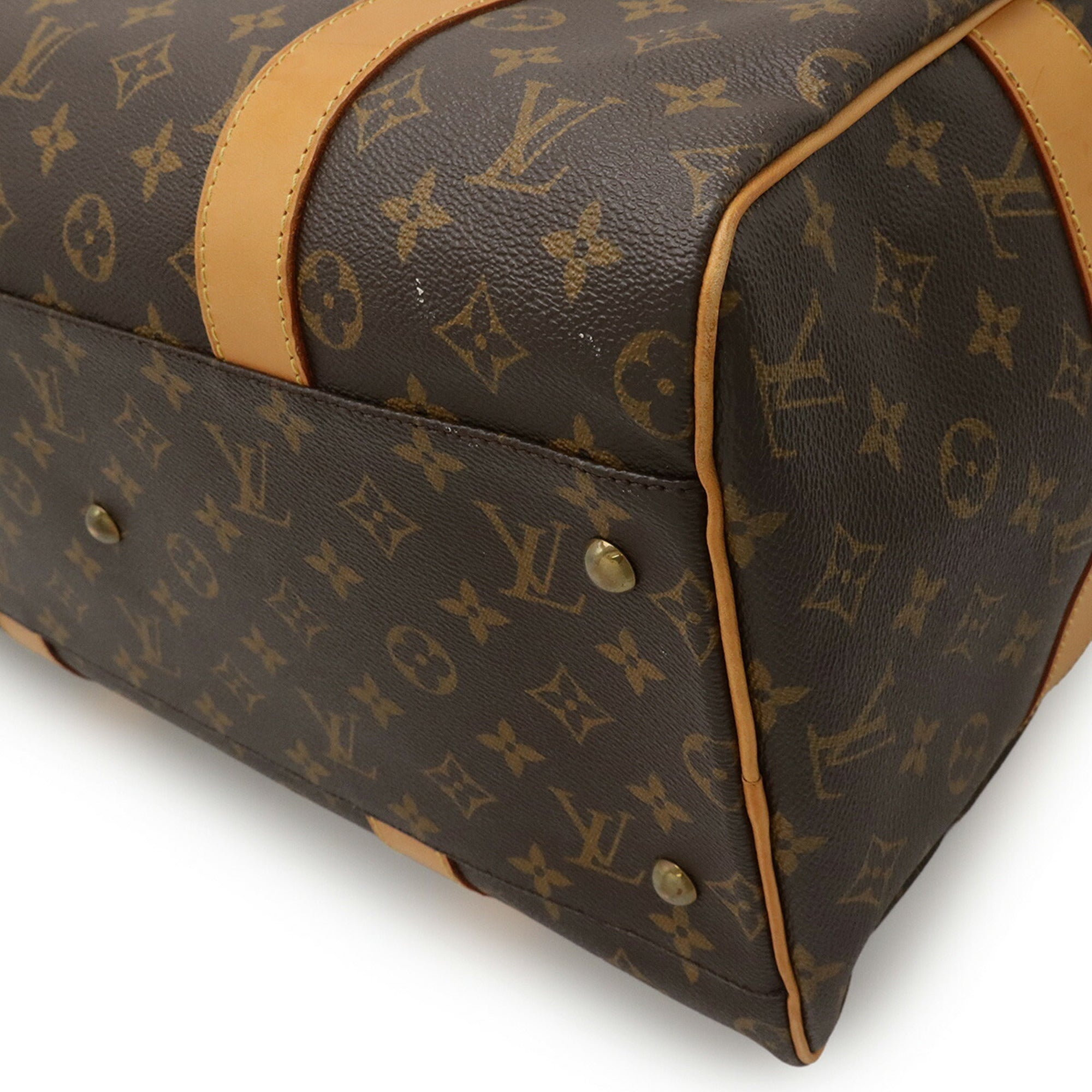 Louis Vuitton Brown Monogram Boston Bag Handbag