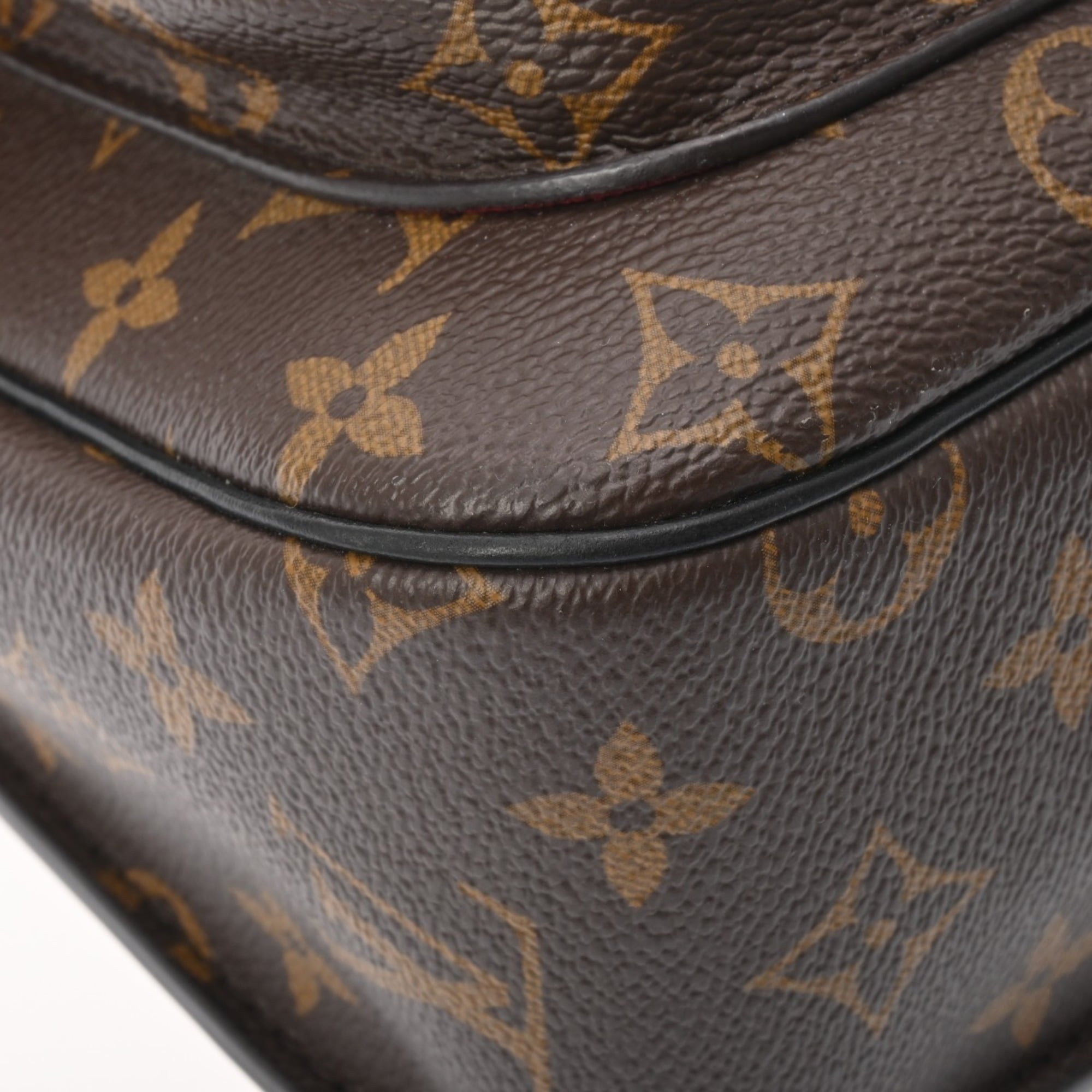 Louis Vuitton Brown Monogram Canvas Shoulder Bag