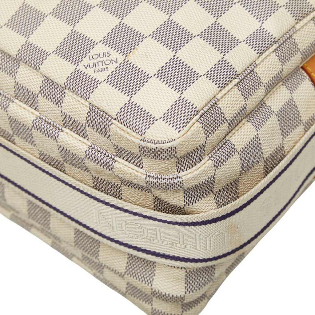 Louis Vuitton White Pvc Leather Shoulder Bag