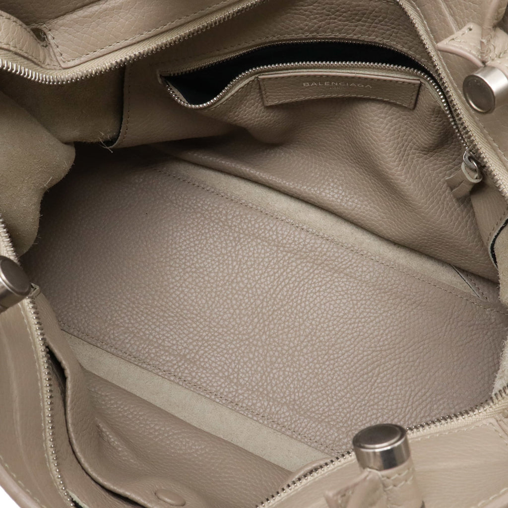 Balenciaga Grayish Leather Handbag Shoulder