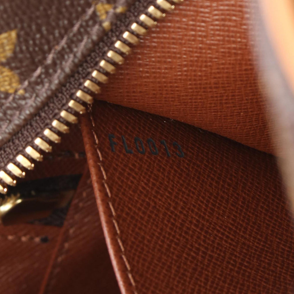 Louis Vuitton Brown Coated Canvas Pvc Leather Shoulder Bag