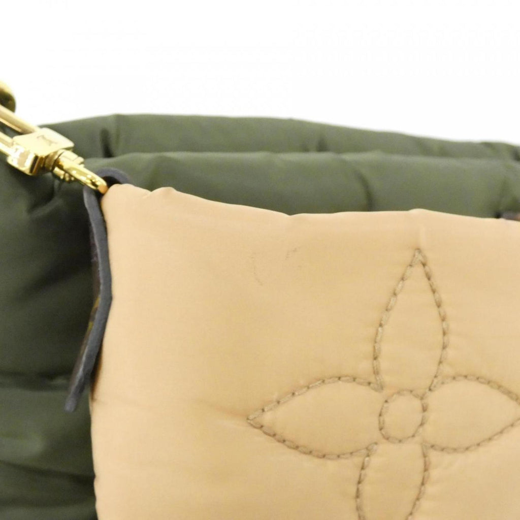Louis Vuitton Beige Khaki Pochette Shoulder Bag