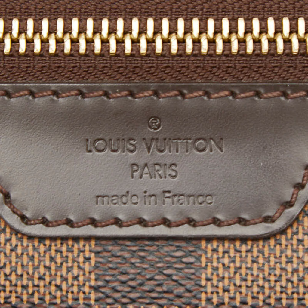 Louis Vuitton Brown Pvc Leather Shoulder Bag