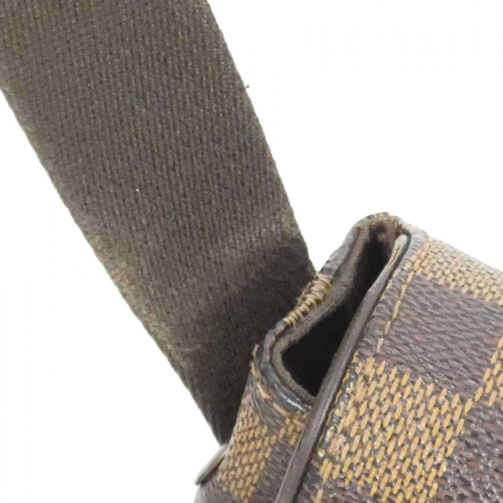 Louis Vuitton Brown Ebene Coated Canvas Shoulder Bag