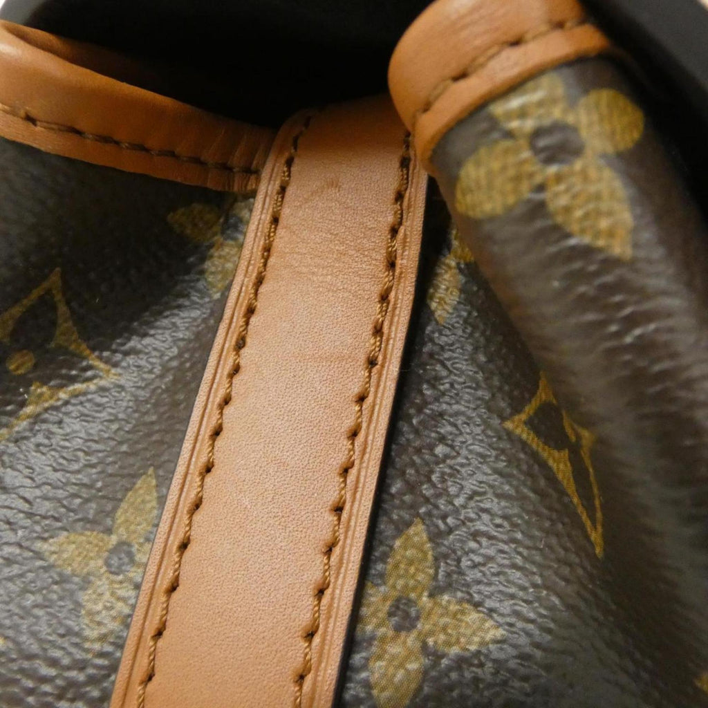 Louis Vuitton Marron Coated Canvas Backpack