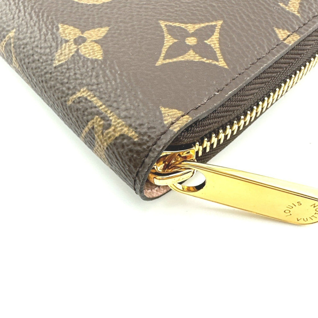 Louis Vuitton Monogram Rose Ballerine Monogram Long Wallet