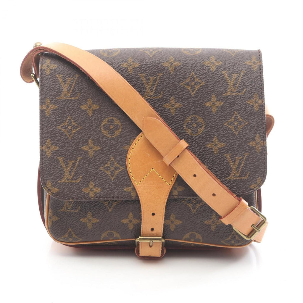 Louis Vuitton Brown Coated Canvas Pvc Leather Monogram Shoulder Bag