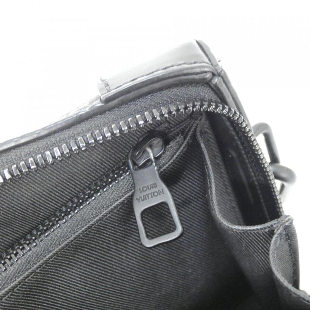 Louis Vuitton Taurillon Black Leather Shoulder Bag