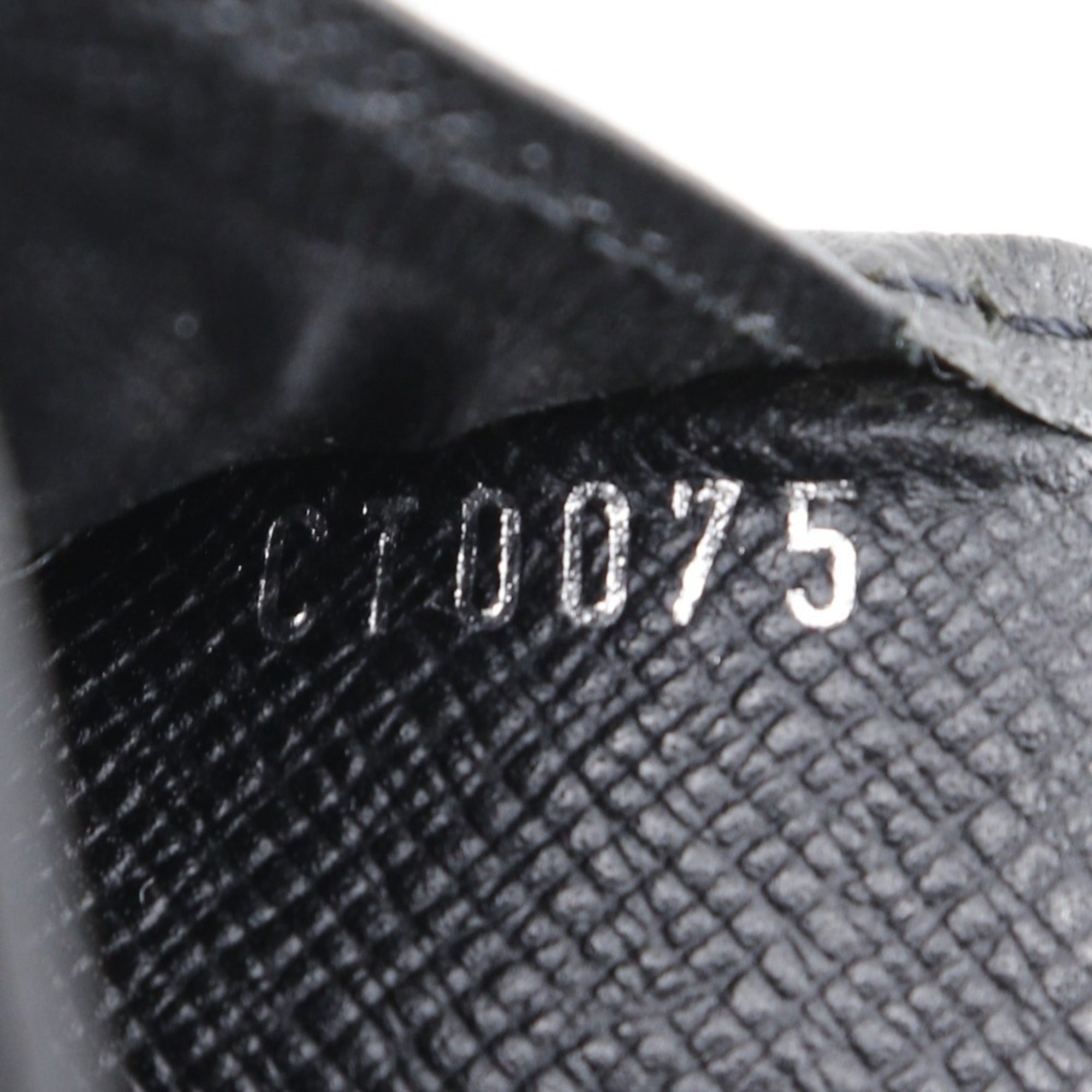 Louis Vuitton Ardoise Taiga Leather Long Bill Wallet