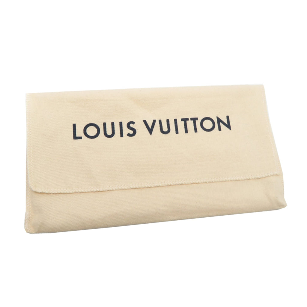 Louis Vuitton Black Noir Epi Leather Long Wallet