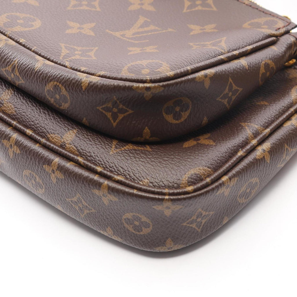 Louis Vuitton Brown Khaki Monogram Monogram Shoulder Bag