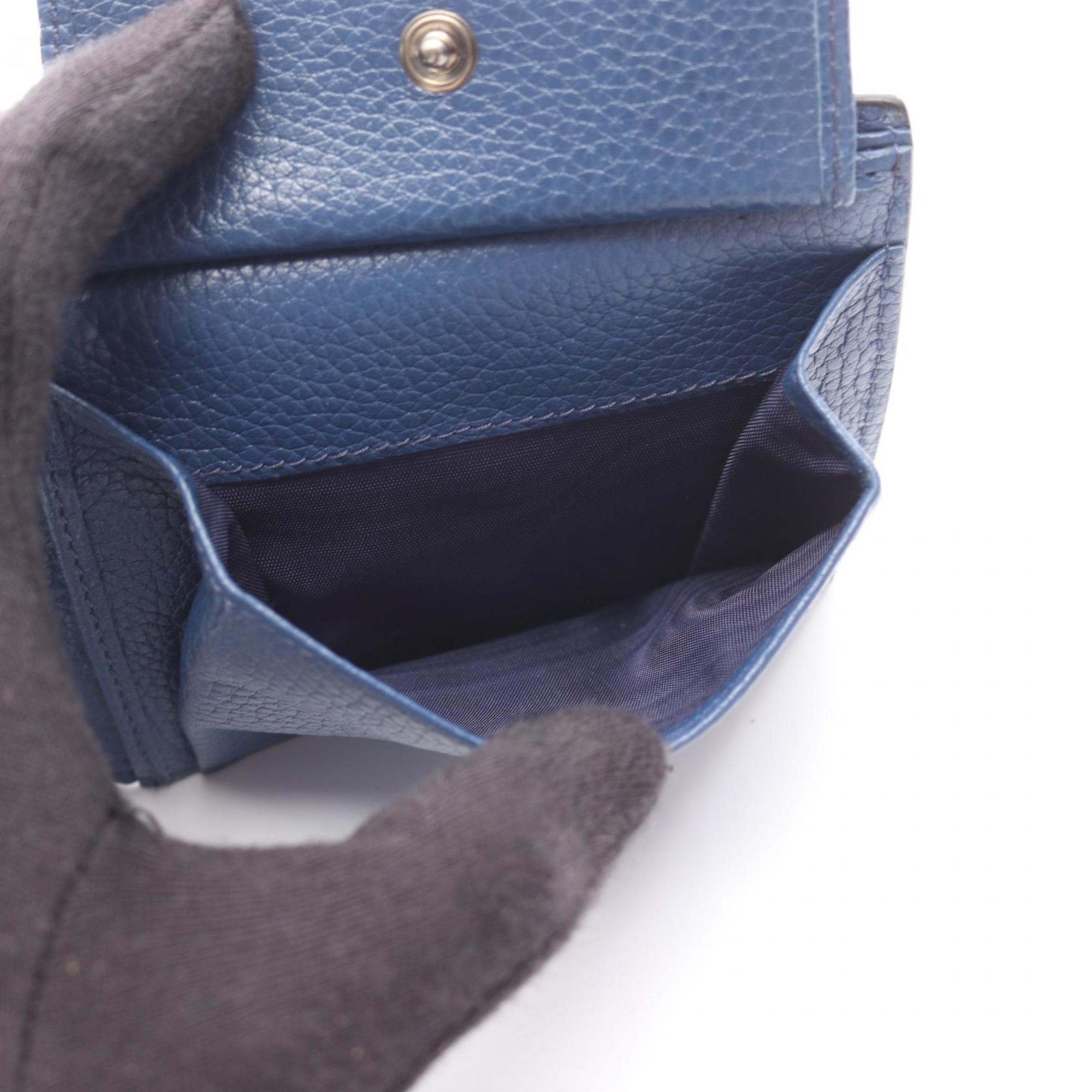 Prada Black Leather Wallet (Bi-Fold)