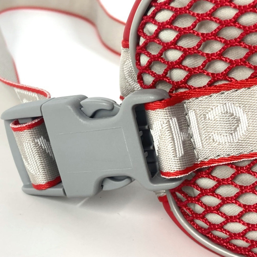 Chanel Sport Red Color White Rubber Handbag