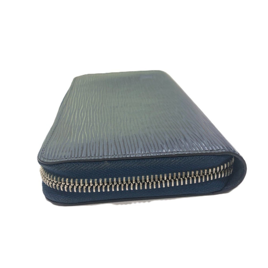 Louis Vuitton Epi Blue Epi Leather Long Wallet
