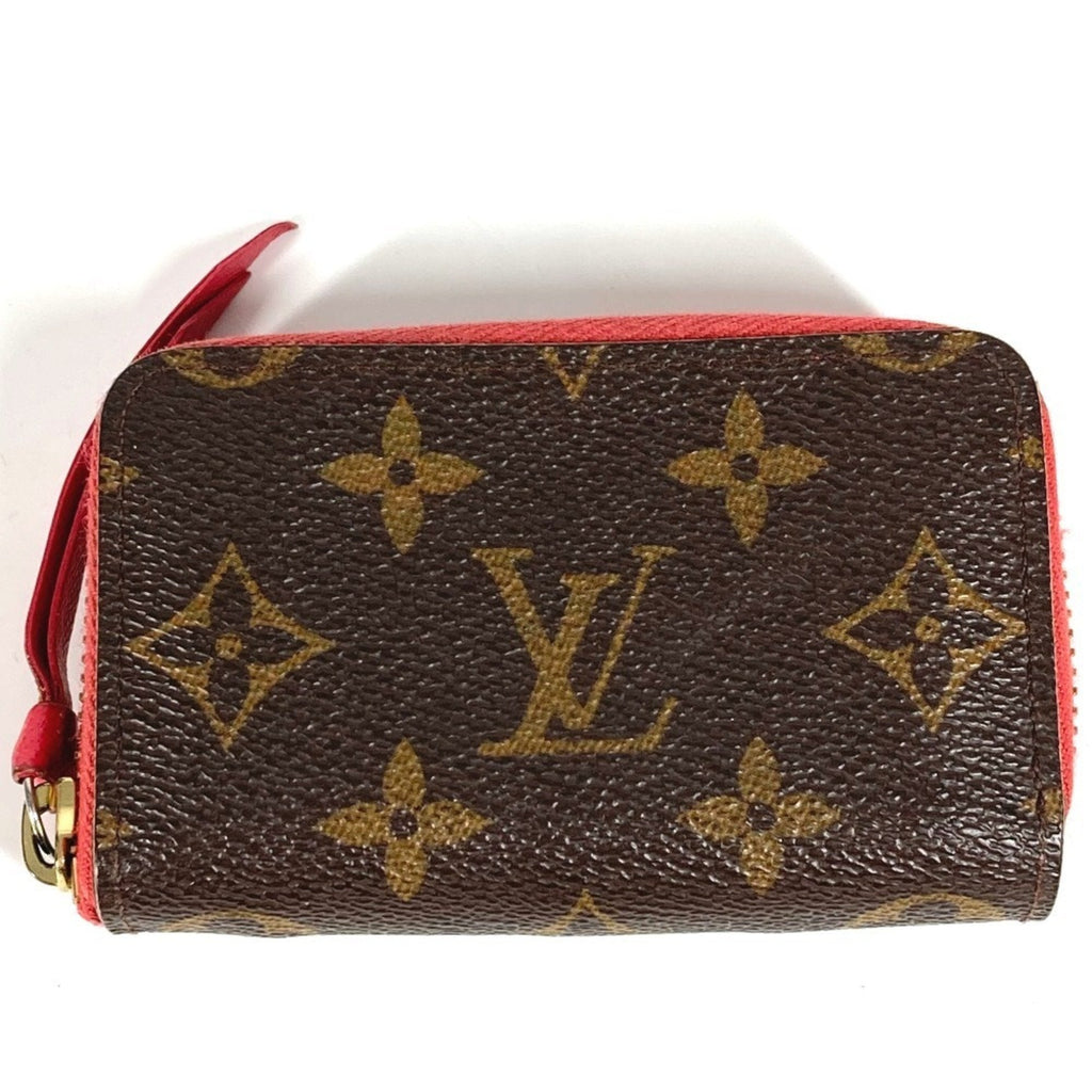 Louis Vuitton Brown Monogram Pink Poppy Petal Monogram Card Wallet
