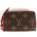 Louis Vuitton Brown Monogram Pink Poppy Petal Monogram Card Wallet