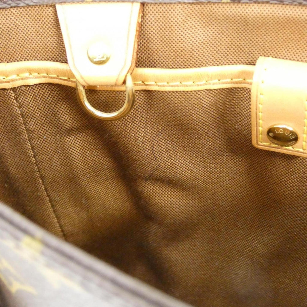Louis Vuitton Marron Coated Canvas Handbag