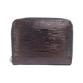 Louis Vuitton Black Leather Coin Purse/Coin Case