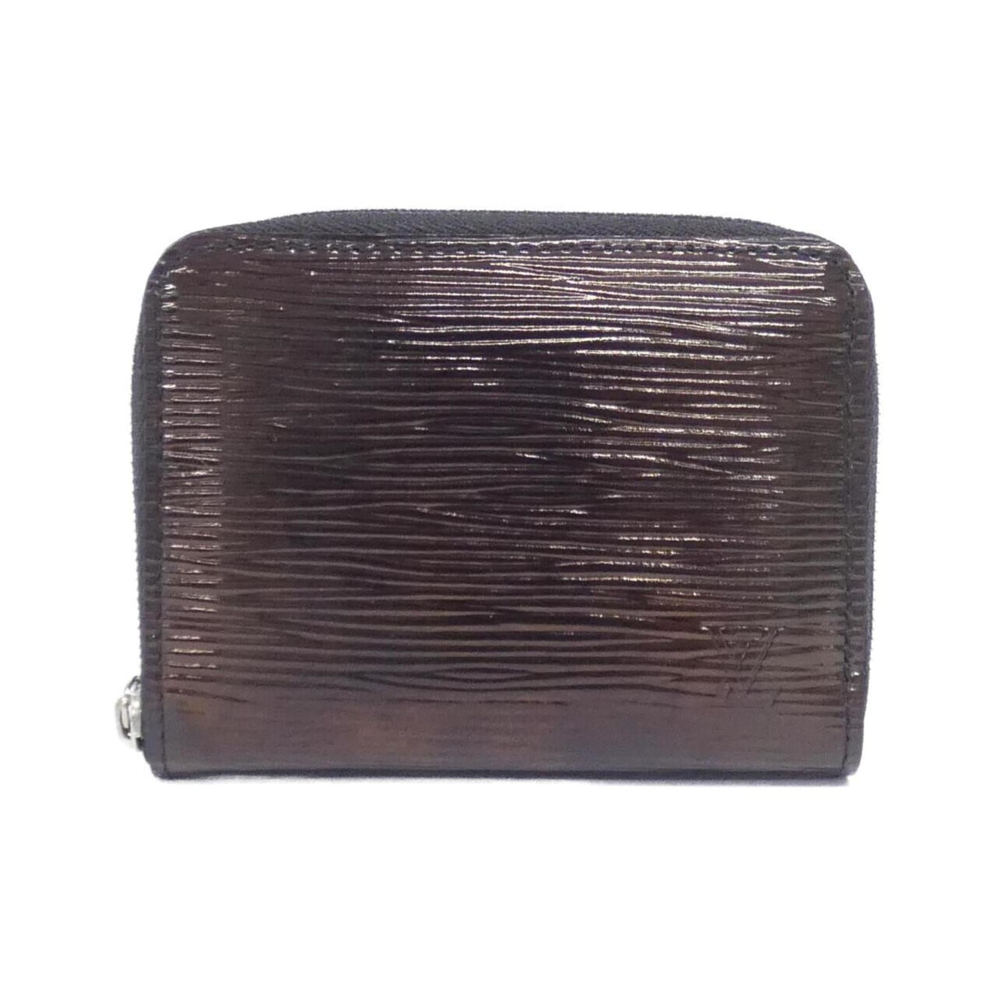 Louis Vuitton Black Leather Coin Purse/Coin Case