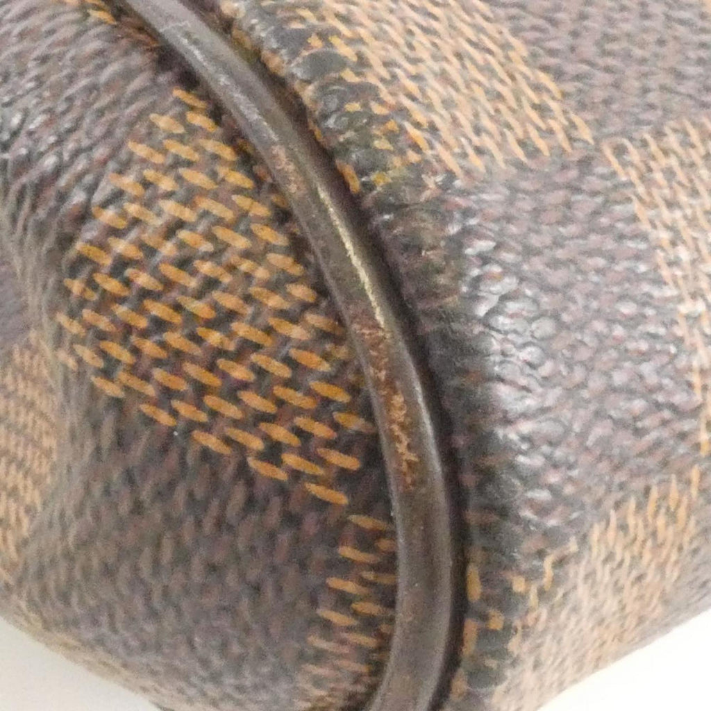Louis Vuitton Brown Coated Canvas Shoulder Bag