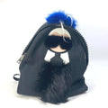 Fendi Black Cloth Backpack