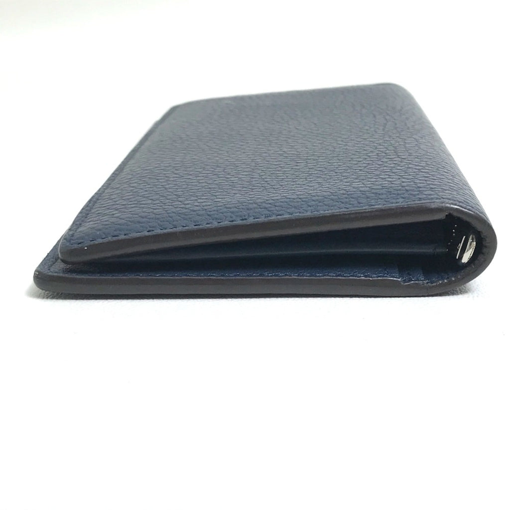 Louis Vuitton Navy Leather Long Wallet