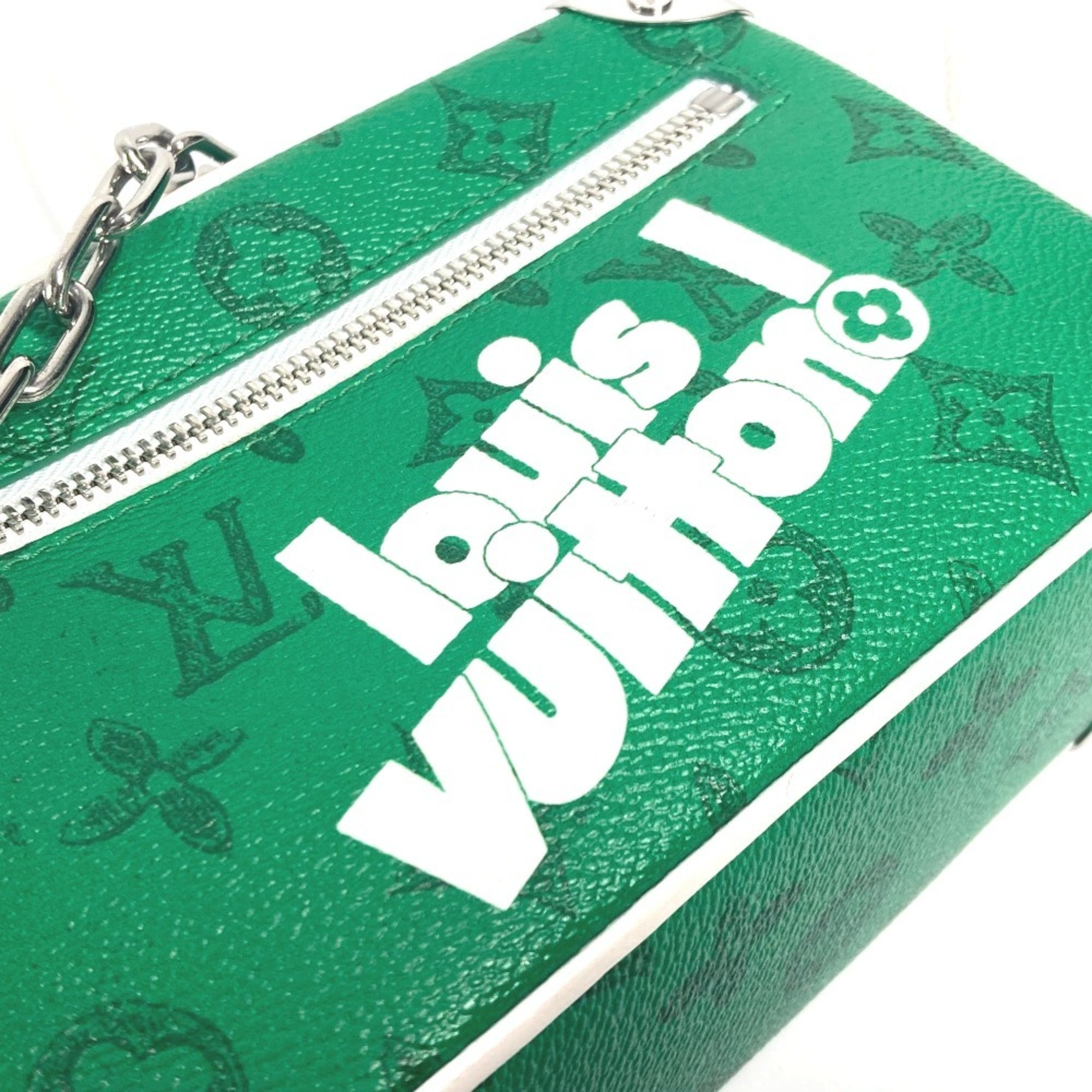 Louis Vuitton Monogram Green Monogram Pochette Shoulder Bag