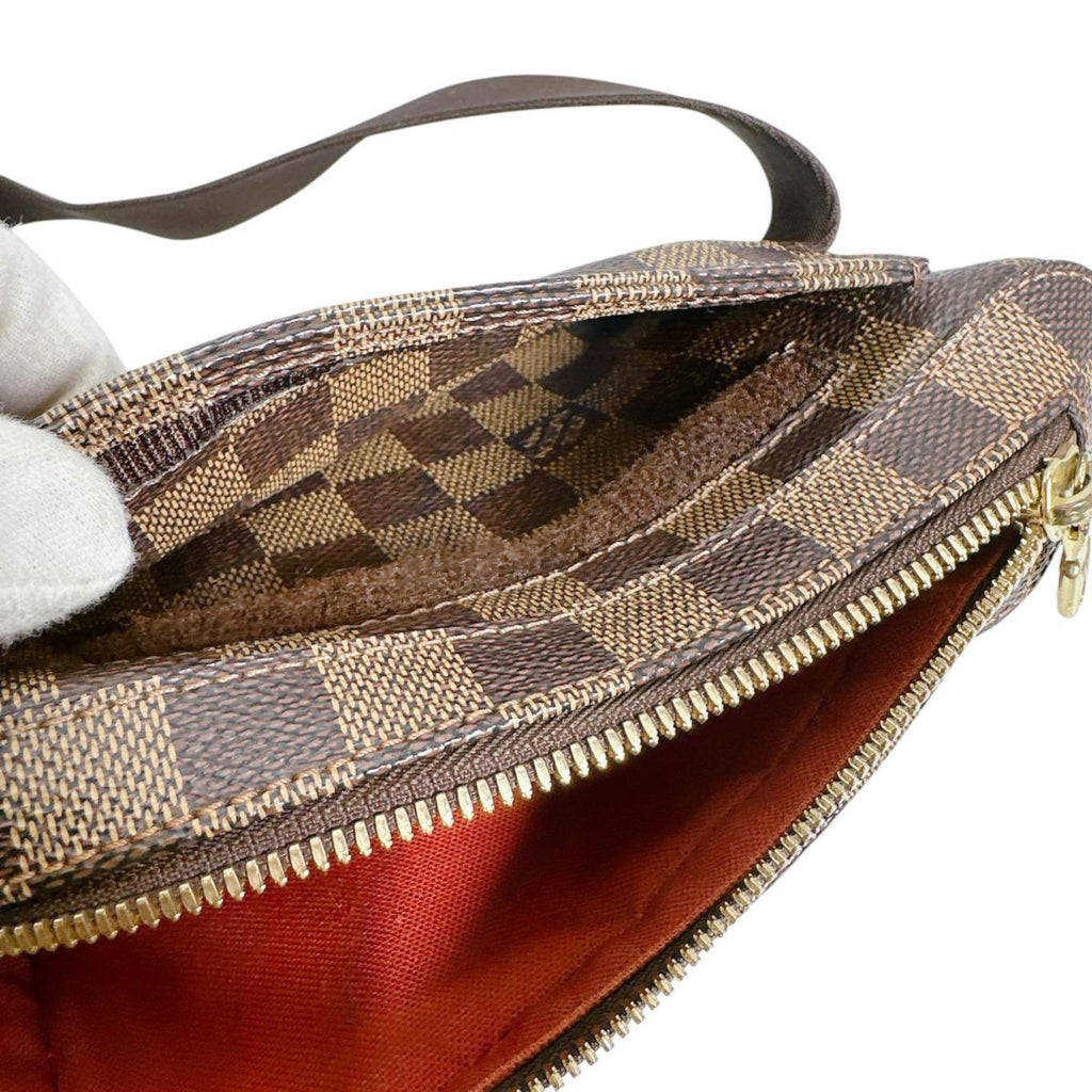 Louis Vuitton Damier Ebene Damier Canvas Fanny Pack Sling Bag