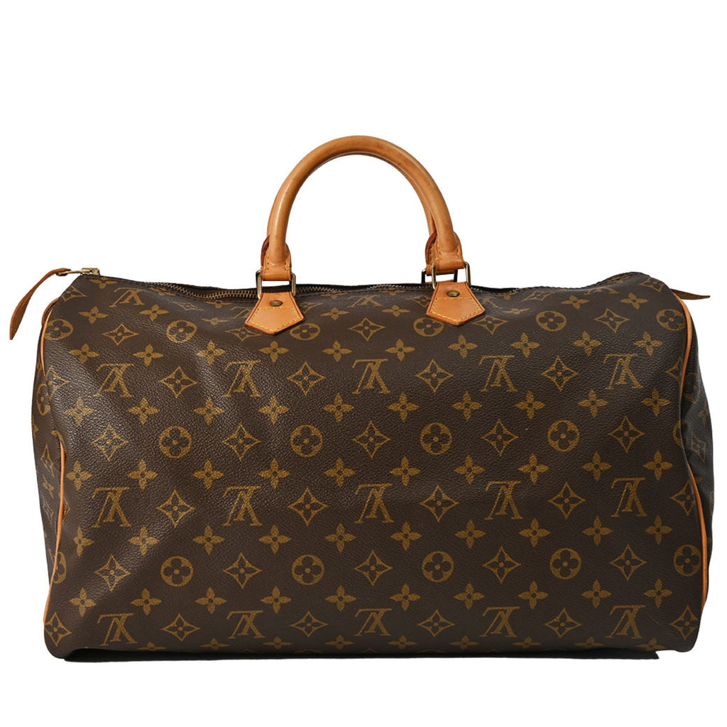 Louis Vuitton Brown Monogram Monogram Canvas Boston Bag