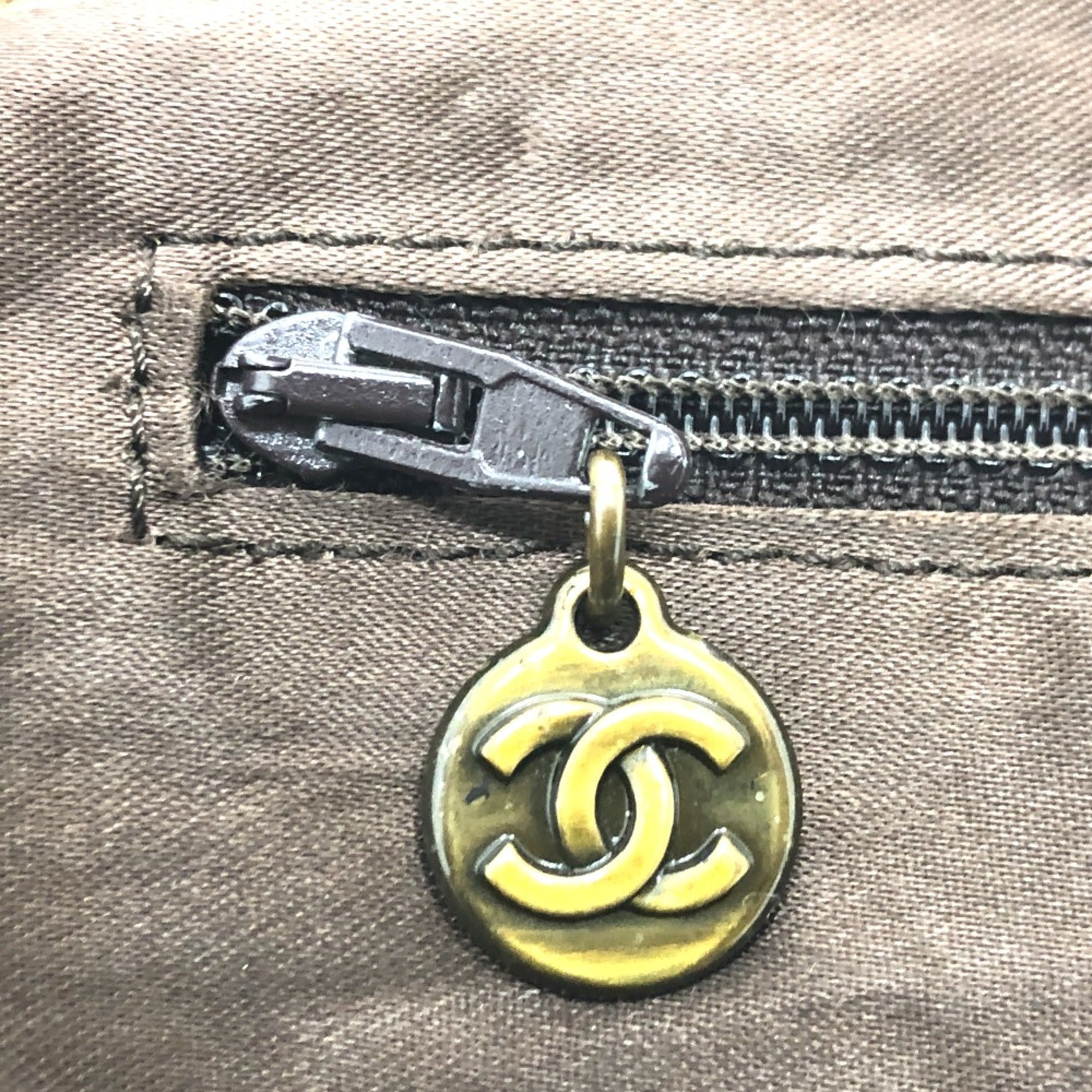 Chanel Brown Leather Tote Bag