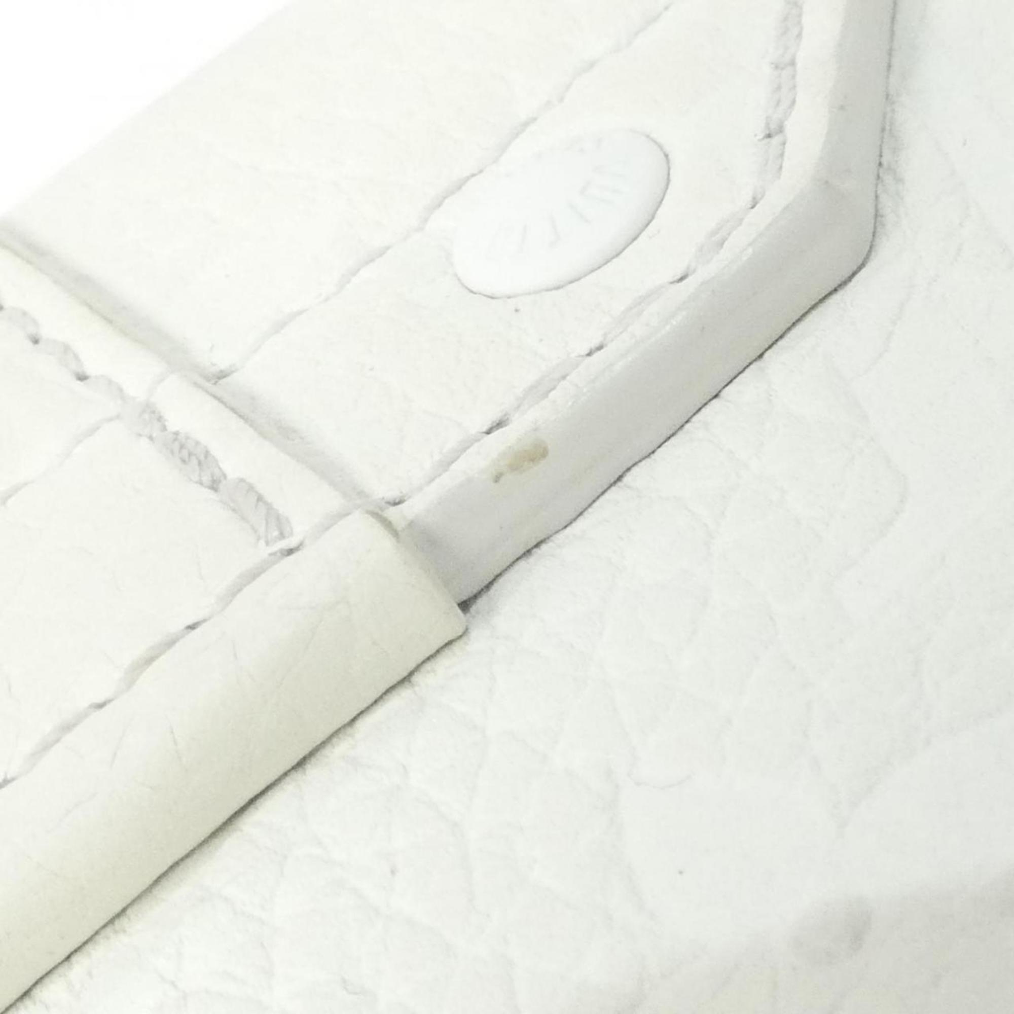 Louis Vuitton Monogram White Monogram Leather Shoulder Bag