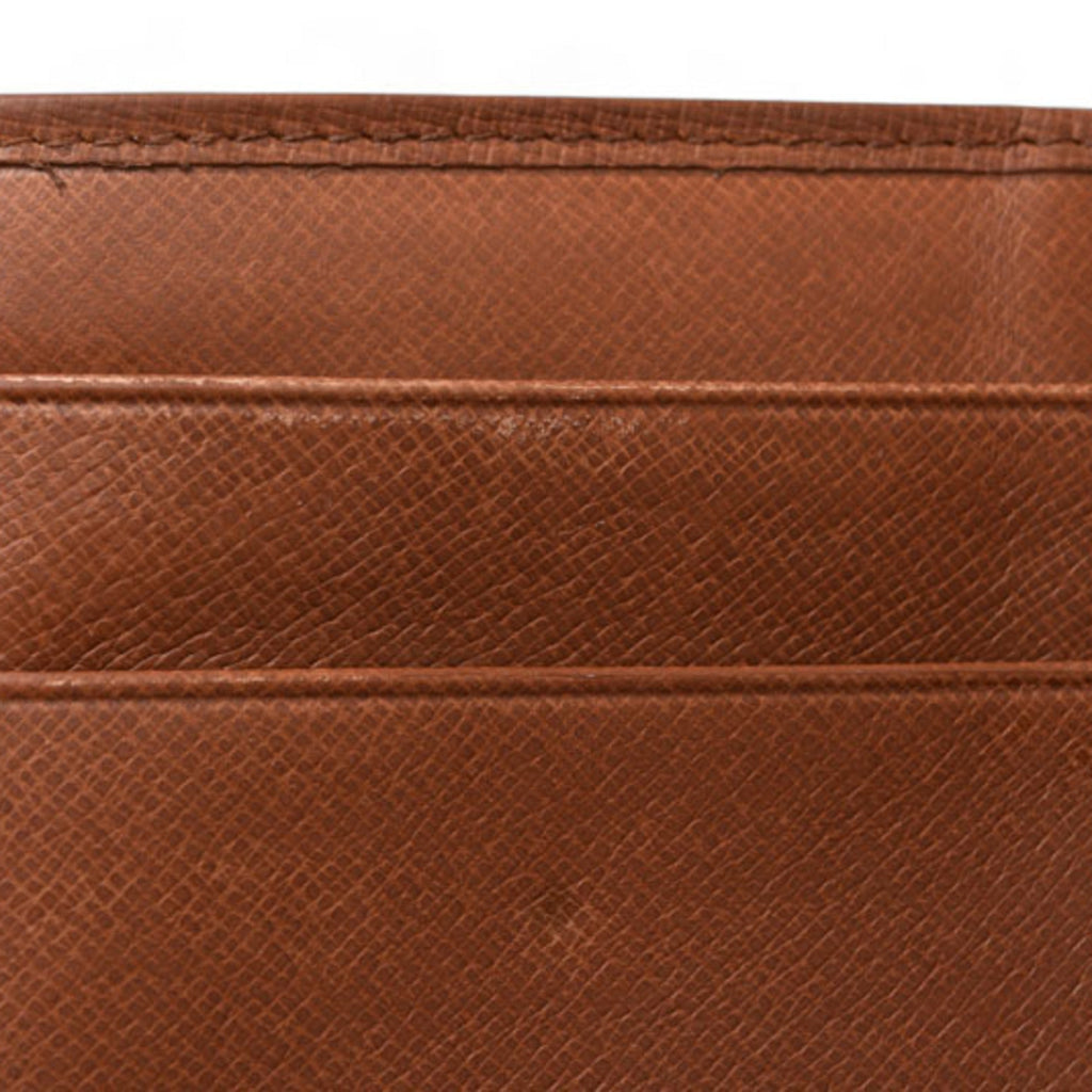 Louis Vuitton Brown Coated Canvas Wallet