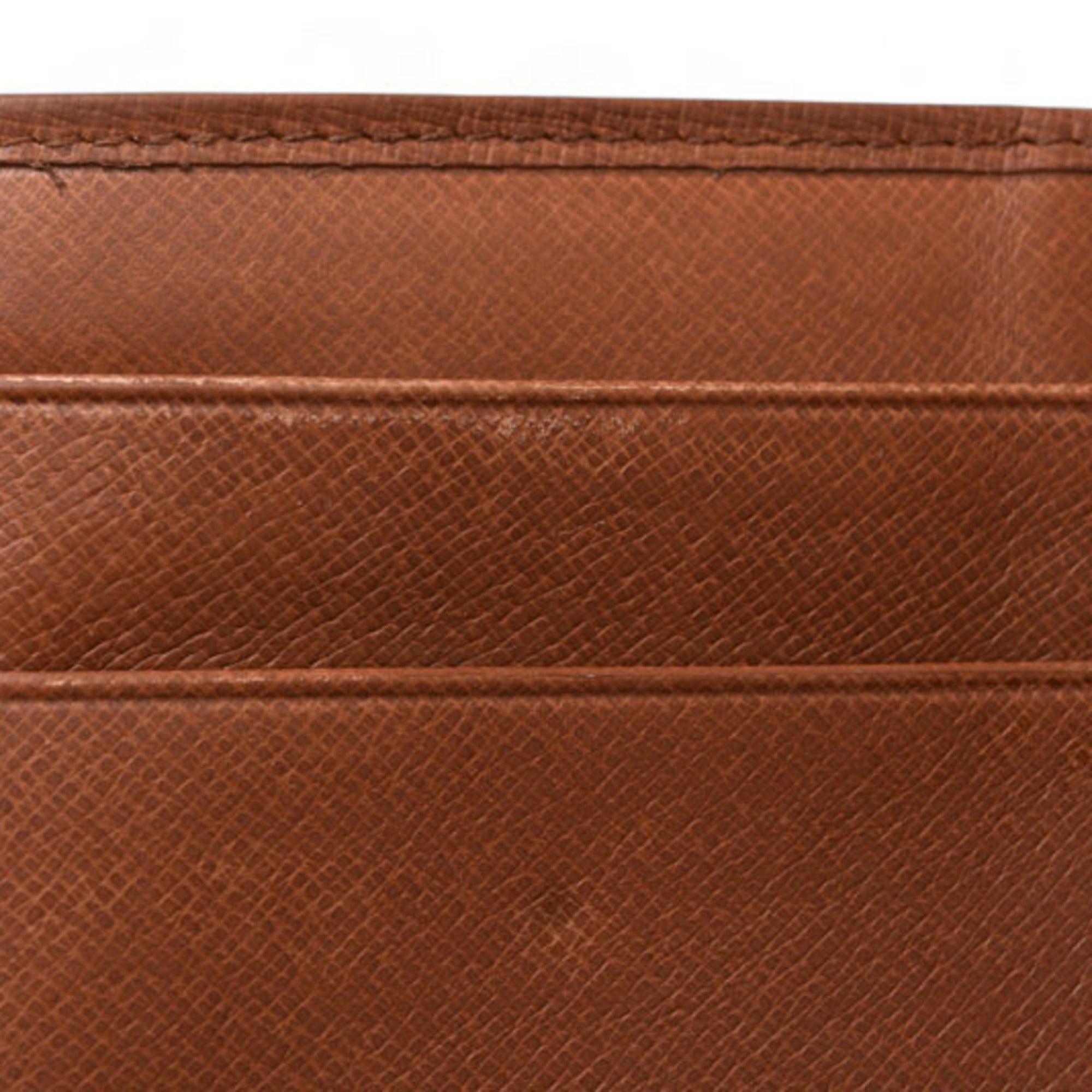 Louis Vuitton Brown Coated Canvas Wallet