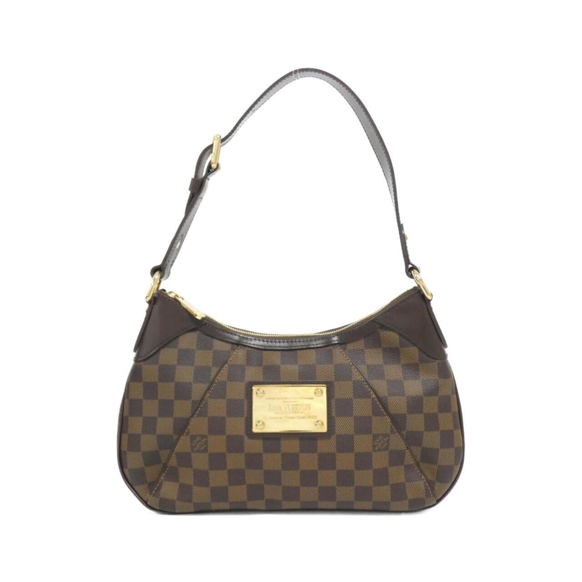 Louis Vuitton Damier Ebene Coated Canvas Shoulder Bag