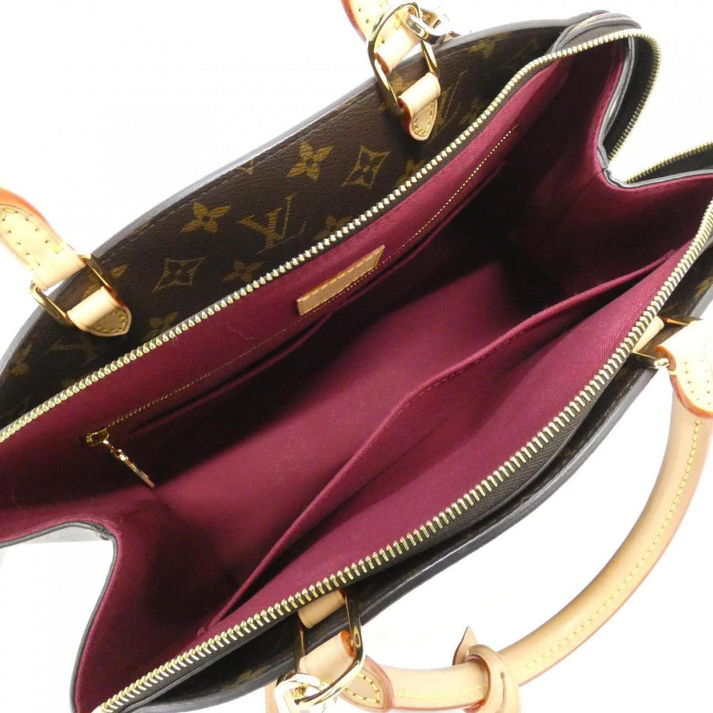 Louis Vuitton Marron Coated Canvas Handbag