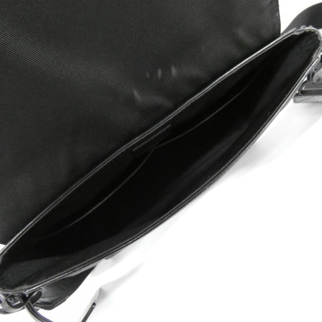 Louis Vuitton Black Leather Shoulder Bag