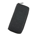 Louis Vuitton Black Noir Leather Long Wallet