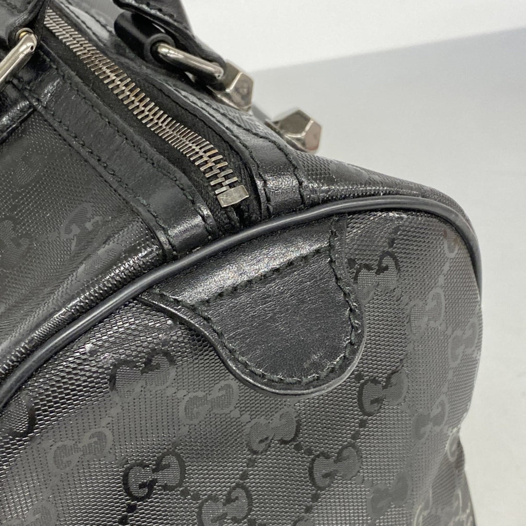 Gucci Black Pvc Handbag (Pre-Owned)