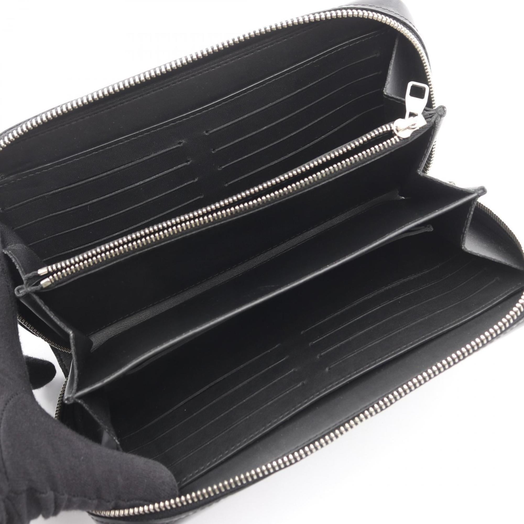 Louis Vuitton Black Damier Graphite Damier Graphite Long Bill Wallet