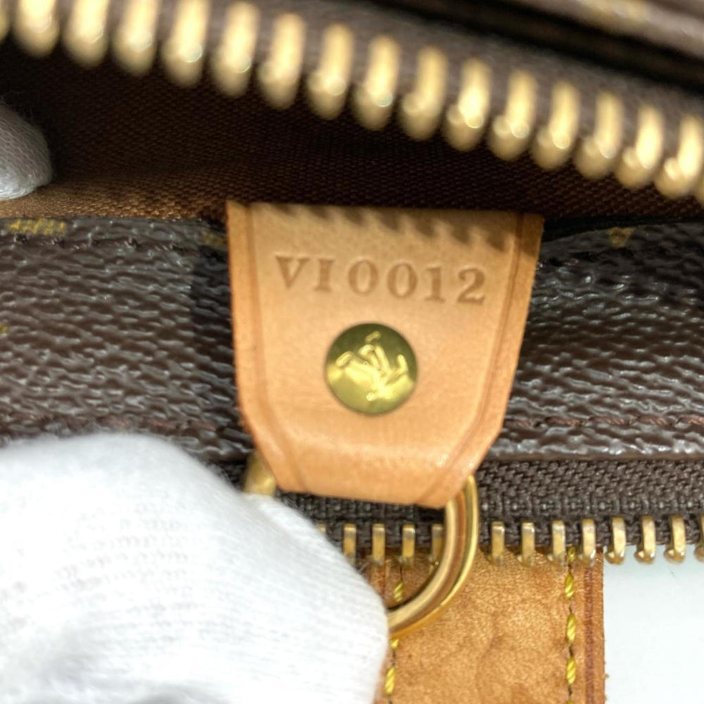 Louis Vuitton Brown Monogram Canvas Tote Bag