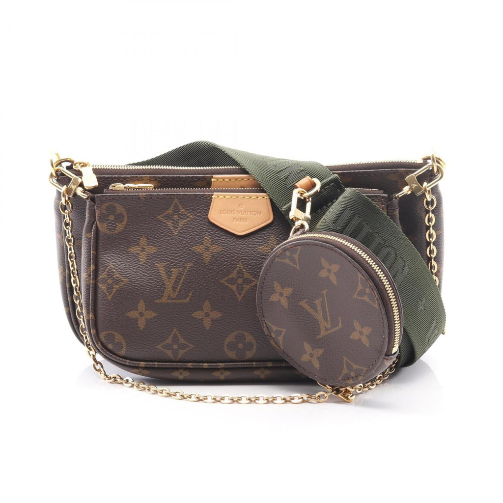 Louis Vuitton Brown Khaki Monogram Monogram Shoulder Bag