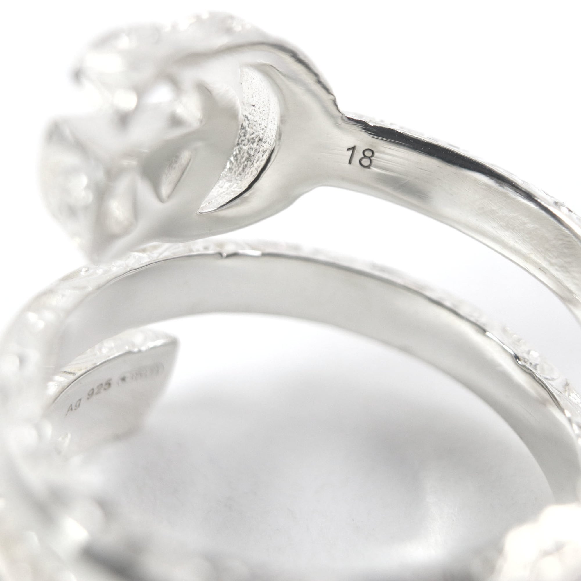 Gucci Silver Silver 925 Band Ring (Pre-Owned)