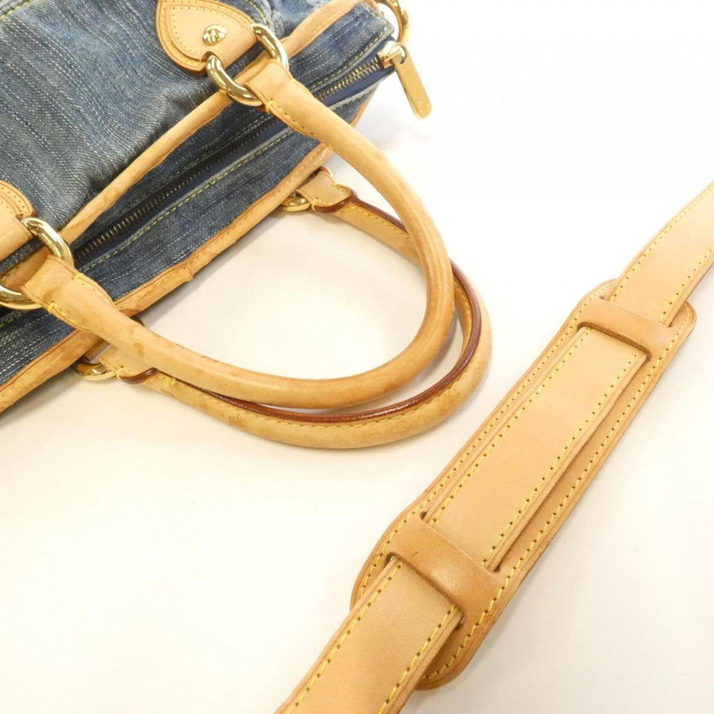 Louis Vuitton Blue Denim Handbag