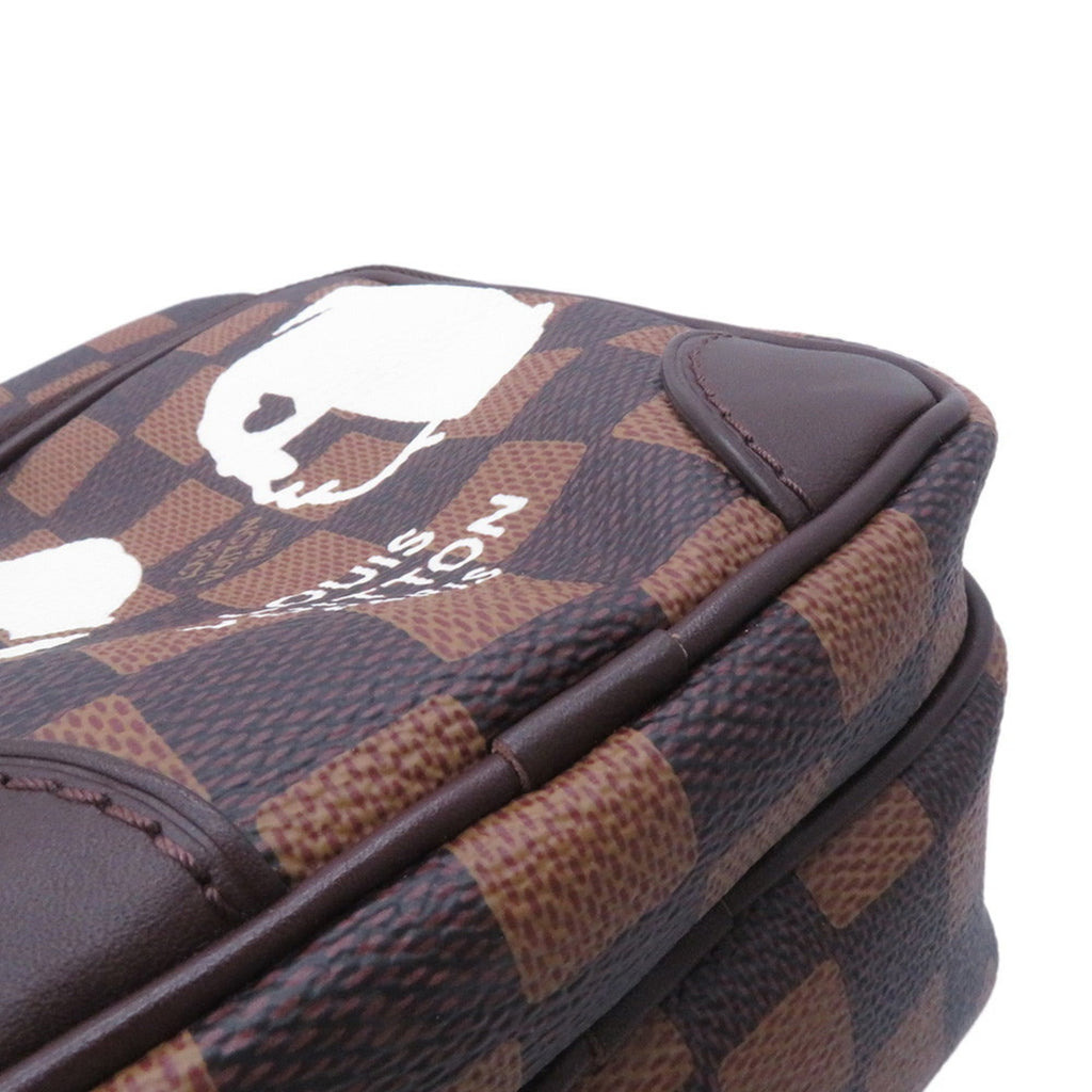 Louis Vuitton Damier Brown Red Color Shoulder Bag