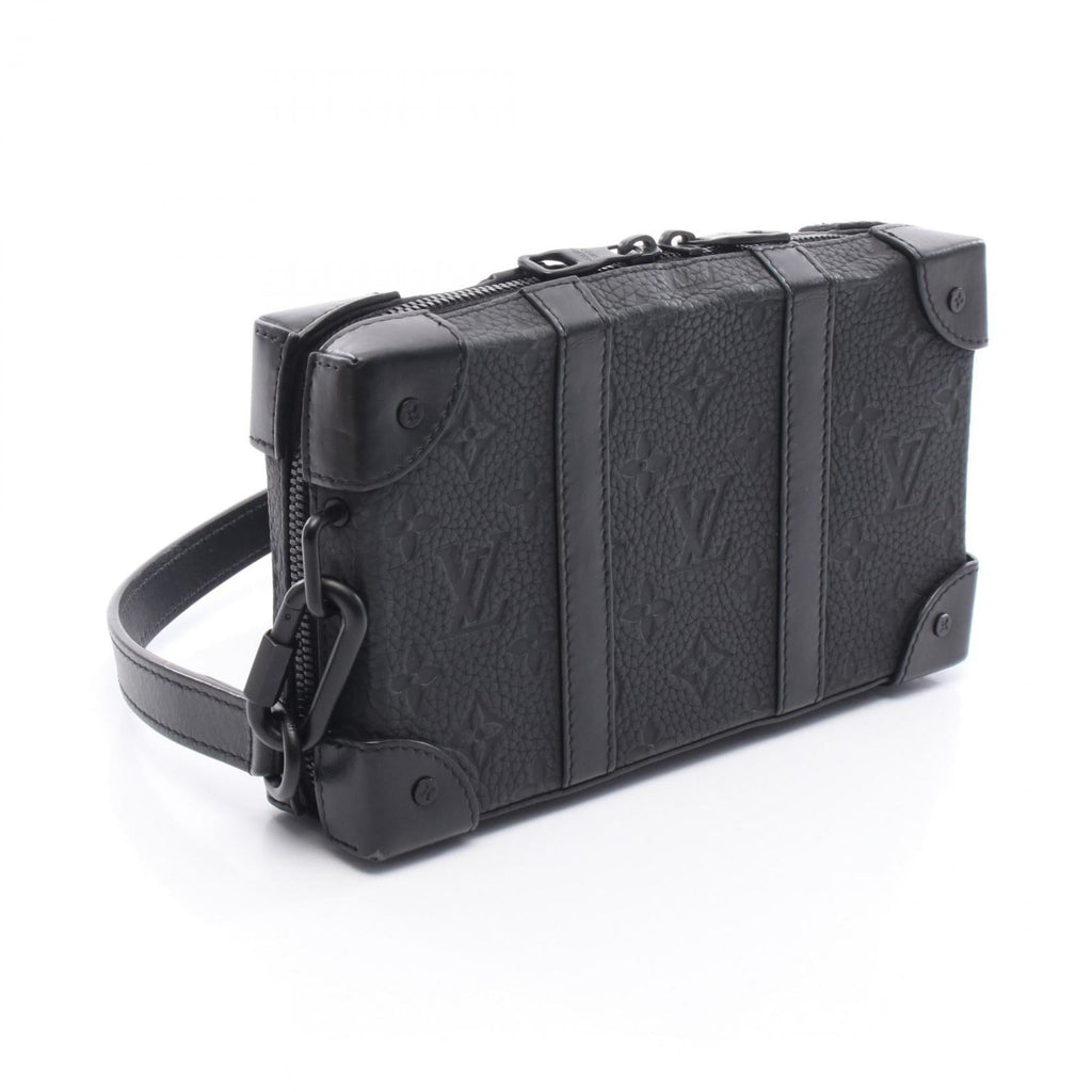 Louis Vuitton Taurillon Black Monogram Noir Leather Shoulder Bag