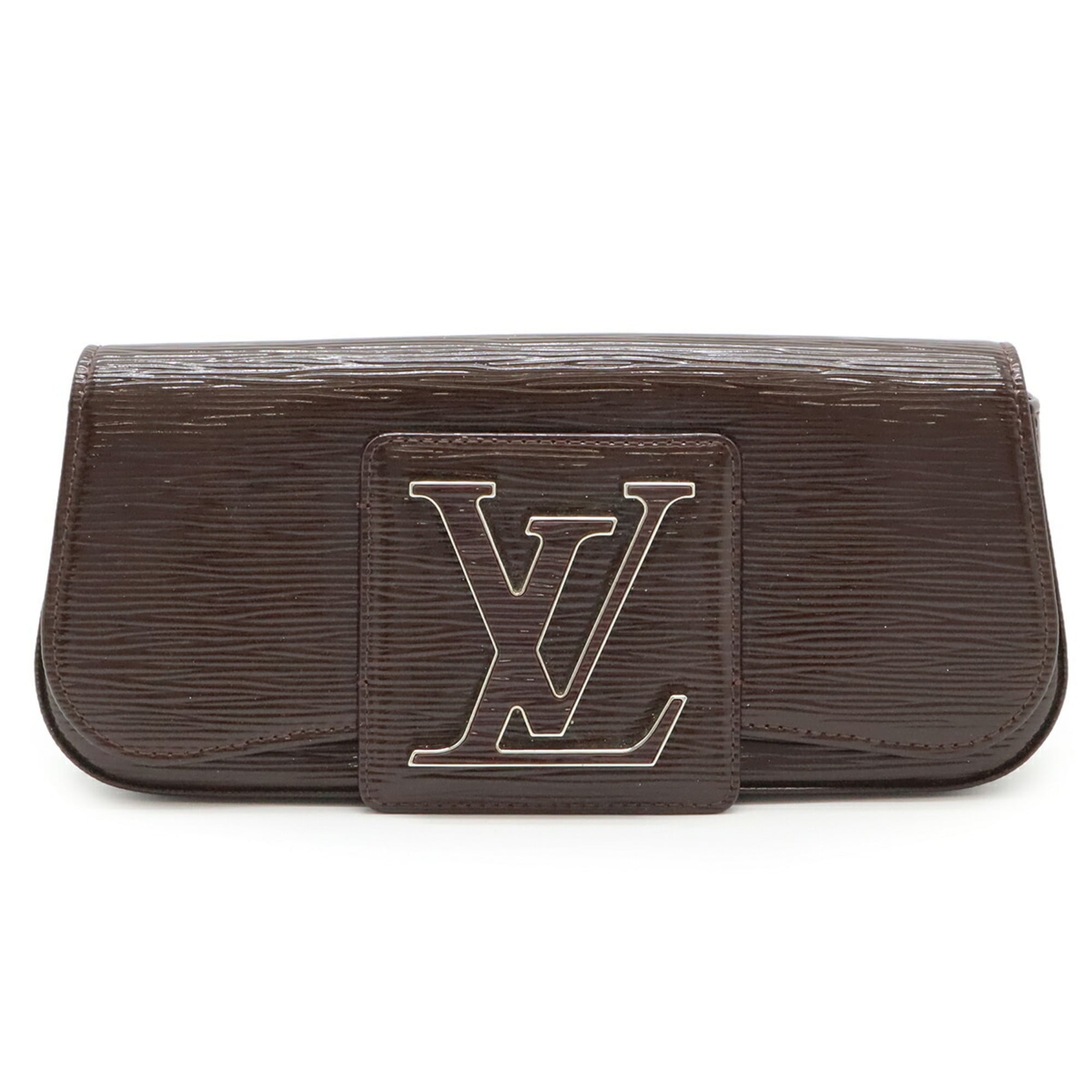 Louis Vuitton Brown Epi Leather Clutch Bag Pochette